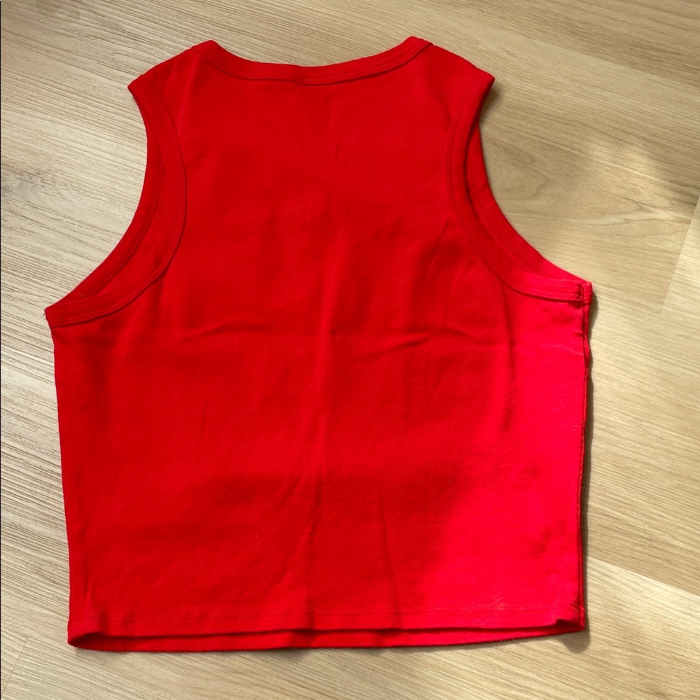 HomeGirl Society - Venice Beach Red Graphic Tank Top - XL - Picture 3 of 5